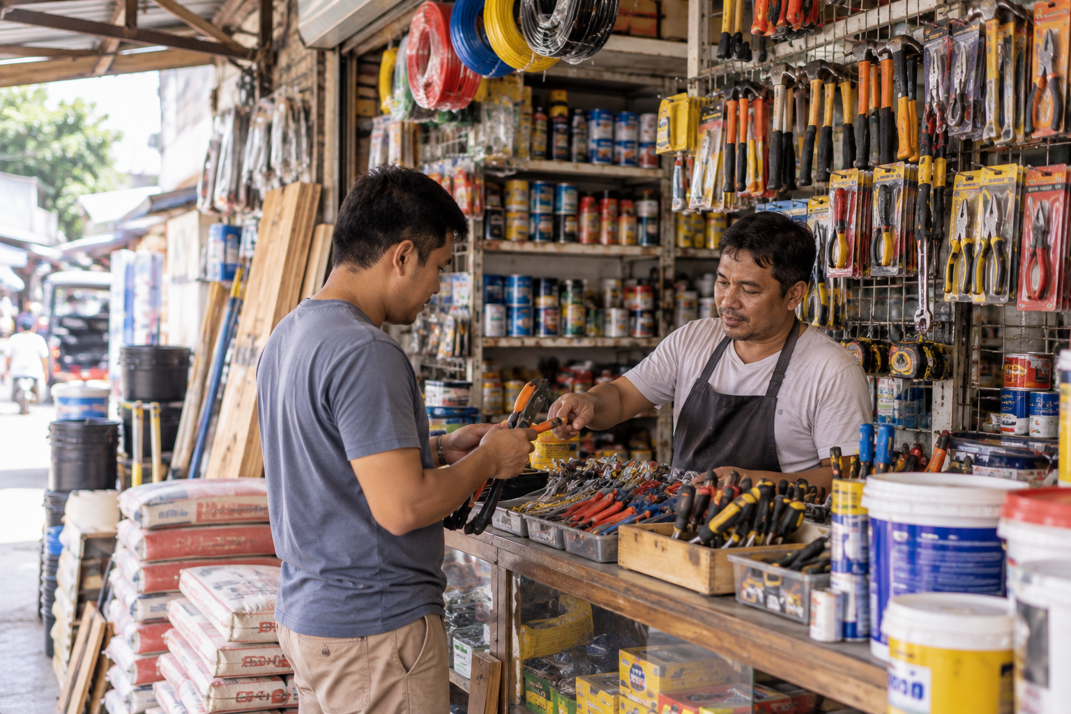 Local hardware and business supplies